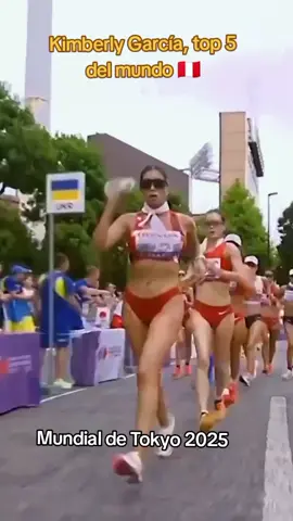 @kimberlygarcia.marcha 🇵🇪 entre las mejores del mundo  #mundialatletismo  #tokio2025 #ArribaPeru  #peru 