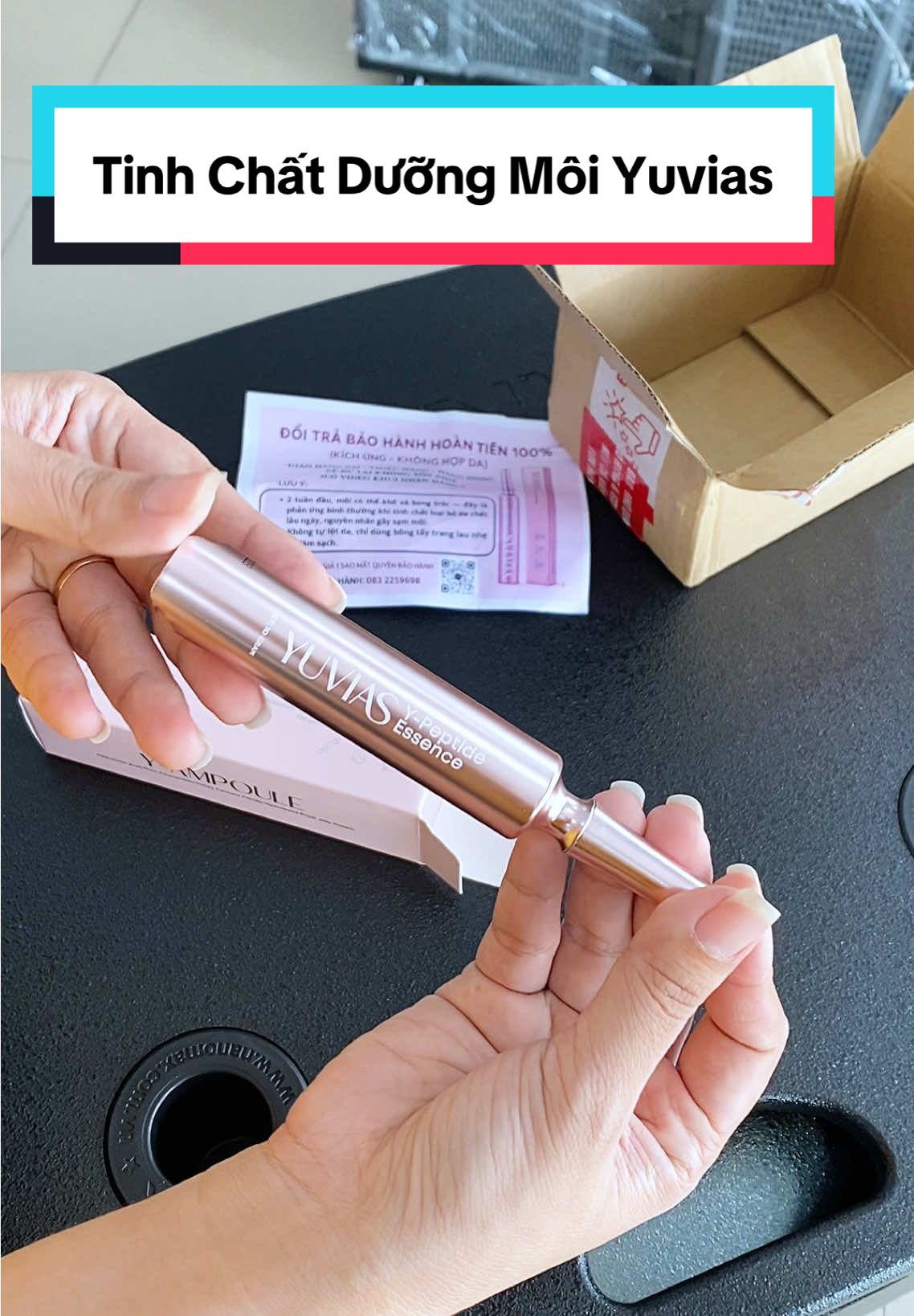 Tinh Chất Dưỡng Hỗ Trợ Hồng Môi & Hỗ Trợ Cải Thiện Thâm Môi YUVIAS 10ml #duongmoi #duongmoicangbong #yuvias #duongmoiyuvias #tinhchatduongmoi 