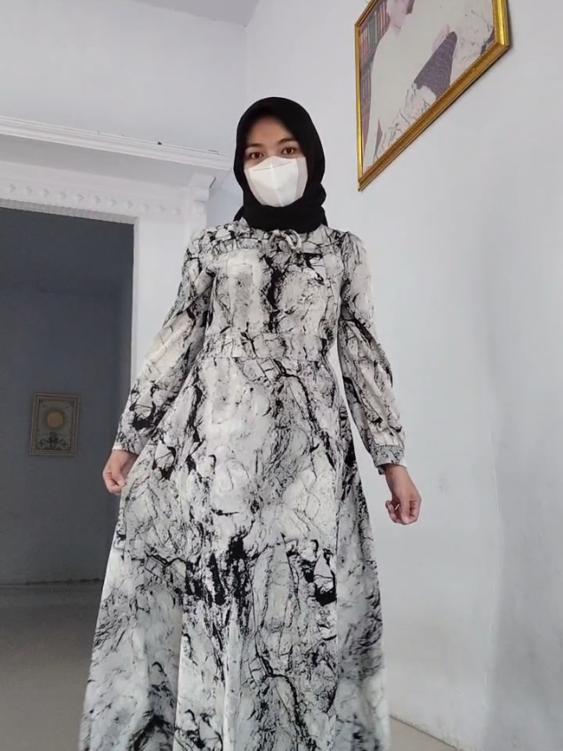 dress vintage retro cantik murah #gamis #gamismurah #dress 