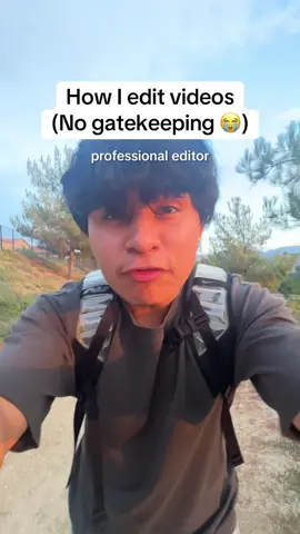 UNGATEKEEPING how to edit videos! #fyp #contentcreator 