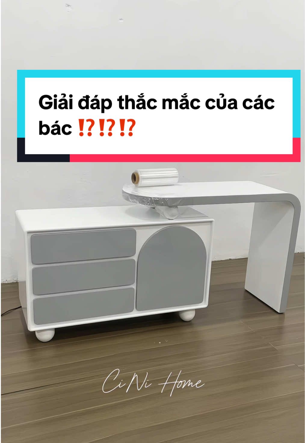 Vận chuyển vẫn đảm bảo đầy đủ các yêu cầu cho các tình yêu nha🤩🤩#bantrangdiem #noithatcinihome #xuhuongtiktok #decorphongngu #noithatdep 