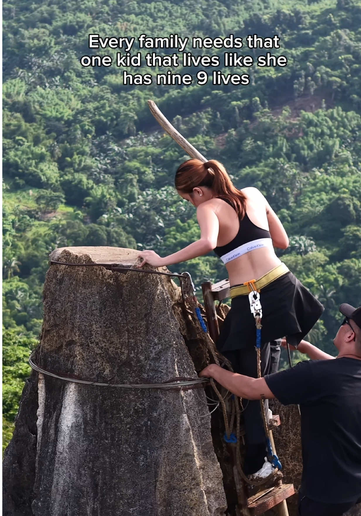 napagod nalang guardian angel mo 😂  #Hiking #espadongbato 