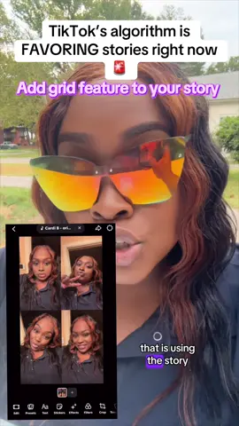 TikTok’s algorithm is pushing Stories harder than ever 🚀 If you’re not using the new grid feature to add content to your Story, you’re missing out on views, traffic, and new followers. Start posting smarter, not harder 👀🔥 #TikTokAlgorithm #TikTokGrowth #TikTokTips #ContentCreatorTips #creatorsearchinsights 