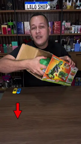 Pista Dinossauro 2 em 1 Caminhão e Pista de Corrida #TikTokShop Dia das Crianças 