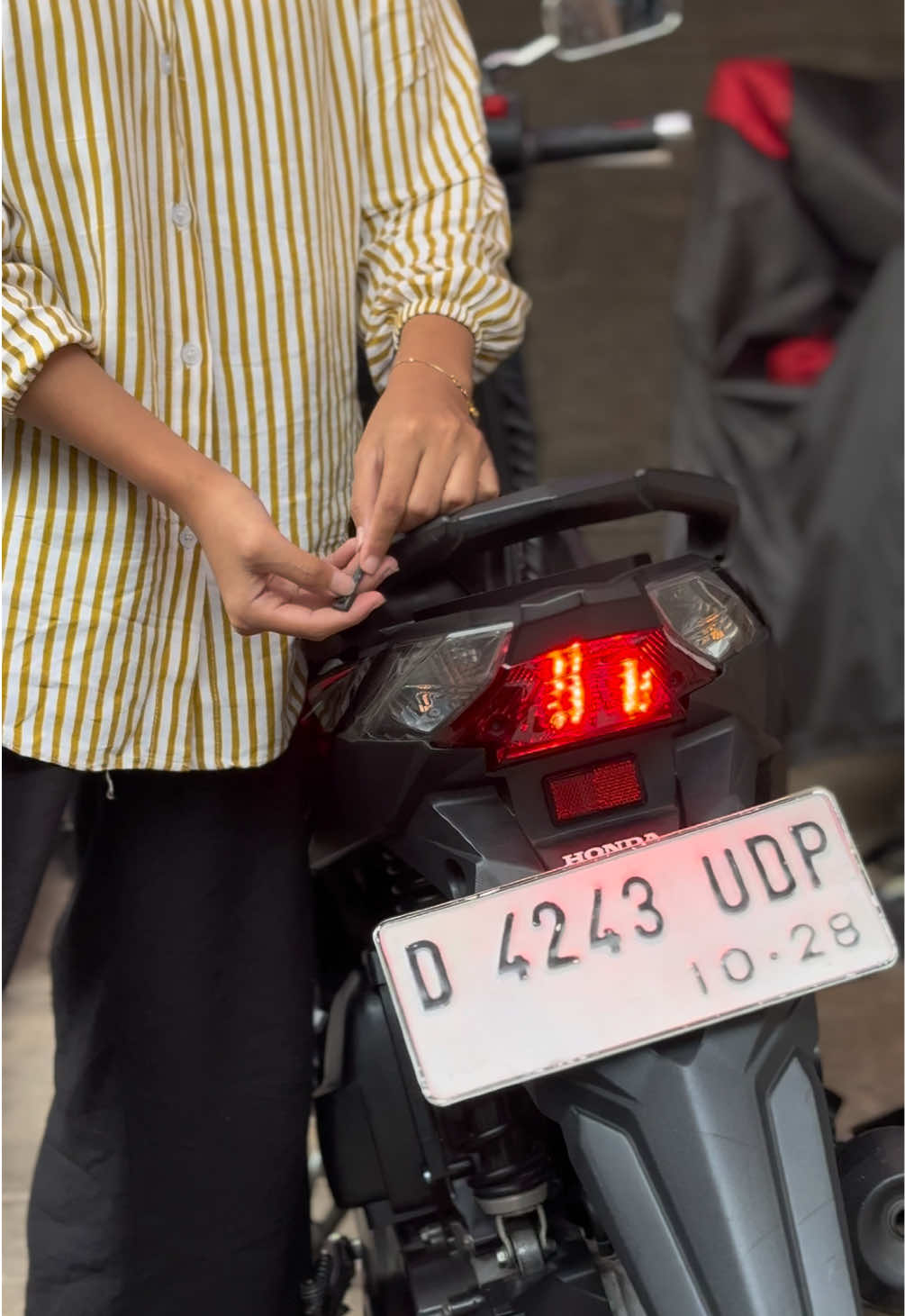 stoplamp running 15 mode honda beat 2016-2019 #stoplamprunning #lampustop #lampuremrunning #beatmodifikasi #fyp 