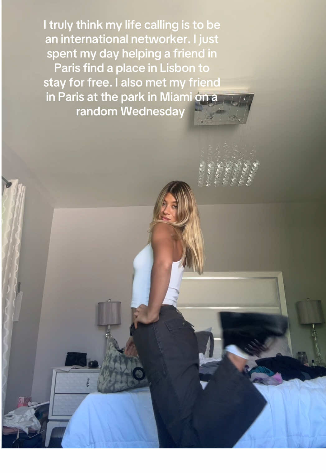 lmk if you want networking tips #networking #international #paris #lisbon #miami