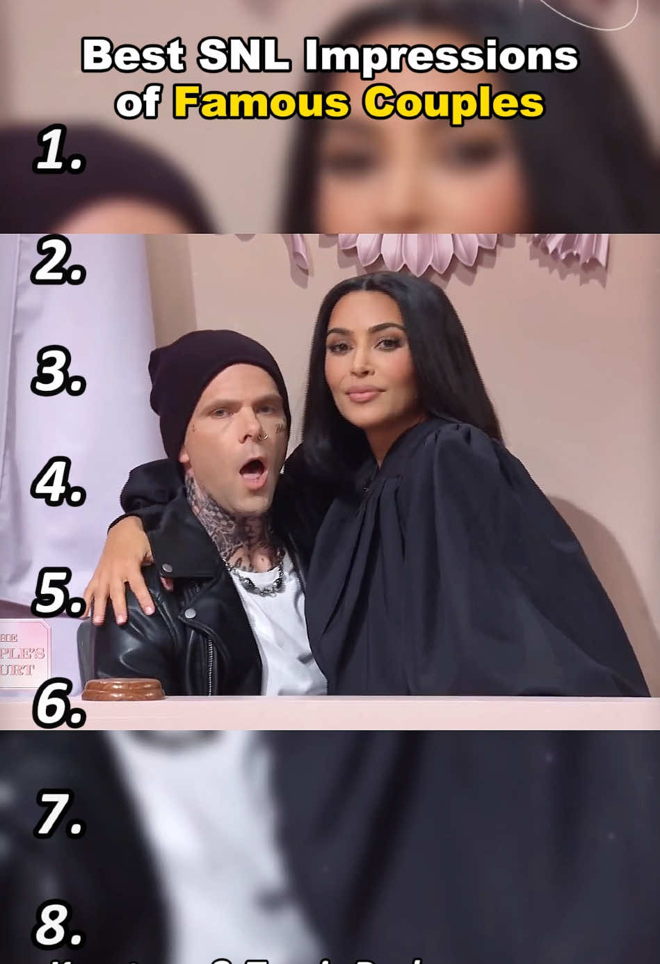 Best SNL Impressions of Famous Couples #iconicmoments #bestmoments #ranking #funny