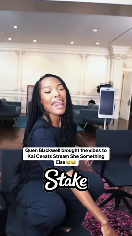Quen Blackwell brought the vibes to Kai Cenats Stream She Something Else 😭😂#kaicenat #quenblackwell #mafiathon3 #mafiathon #twitch 