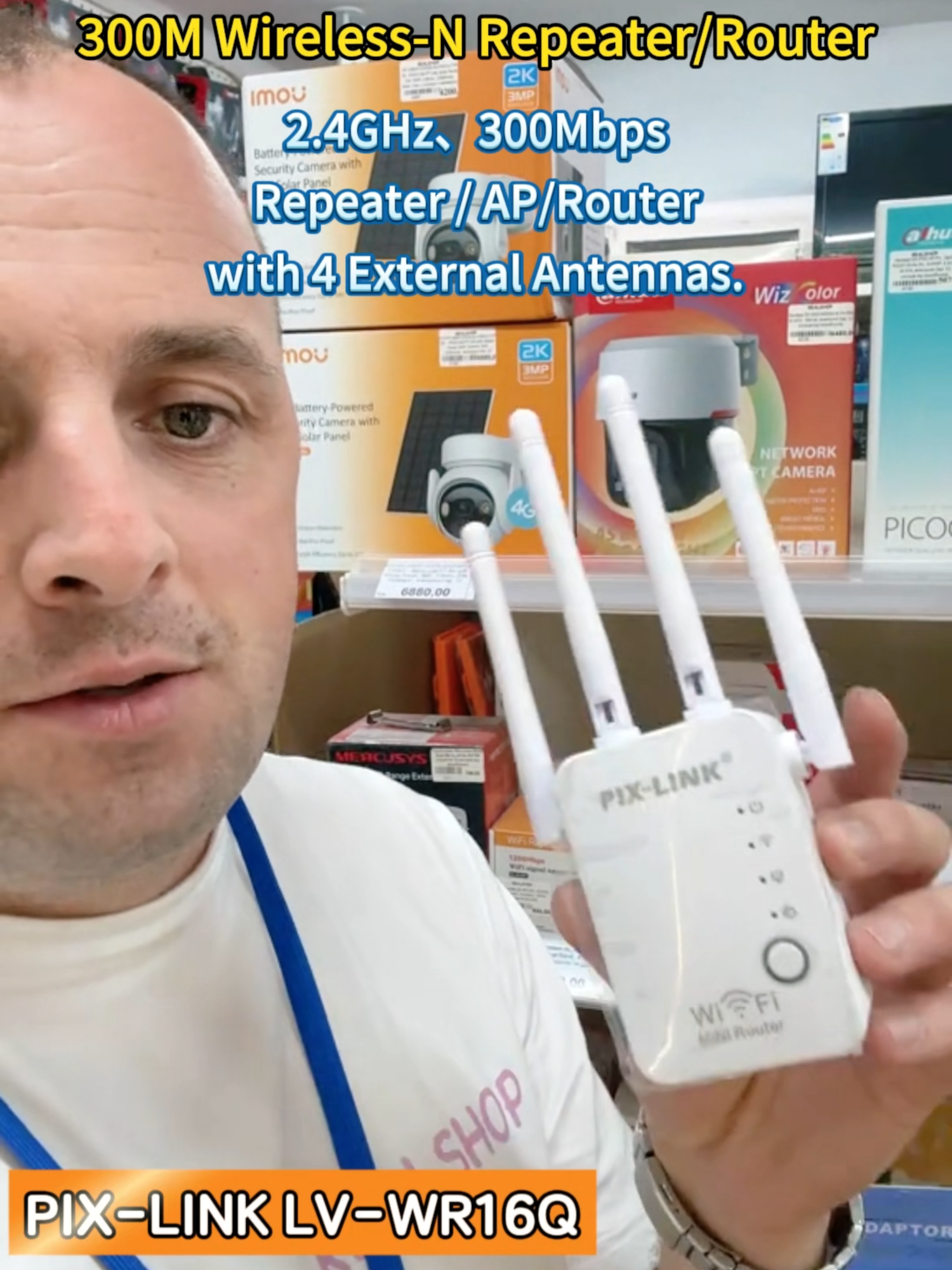 Real feedback from real customers! 🗣️  PIX-LINK LV-WR16 300Mbps wifi extender feedback from customer！！！ Thank you for trusting us! 💗 #PIXLINK#factory #OEM #manufacture #sourcefactory #wifirouter #roteador  #wholesale #wifiextender #wifirepeater #wifibooster #tiktok #wr16 #WiFirepetidor #repetidor  #signalbooster #wifibooster #4antennaswifirepeater #tiktokshop