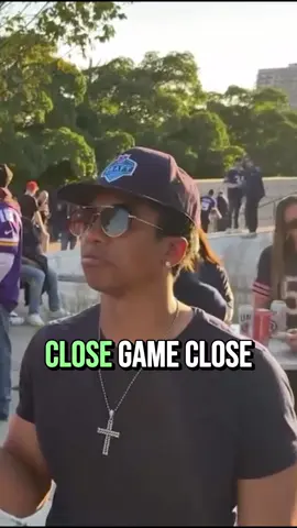 This guy was NOT impressed or phased by Chicago #minnesotavikings #nfl #chicagobears #skol #nfcnorth 