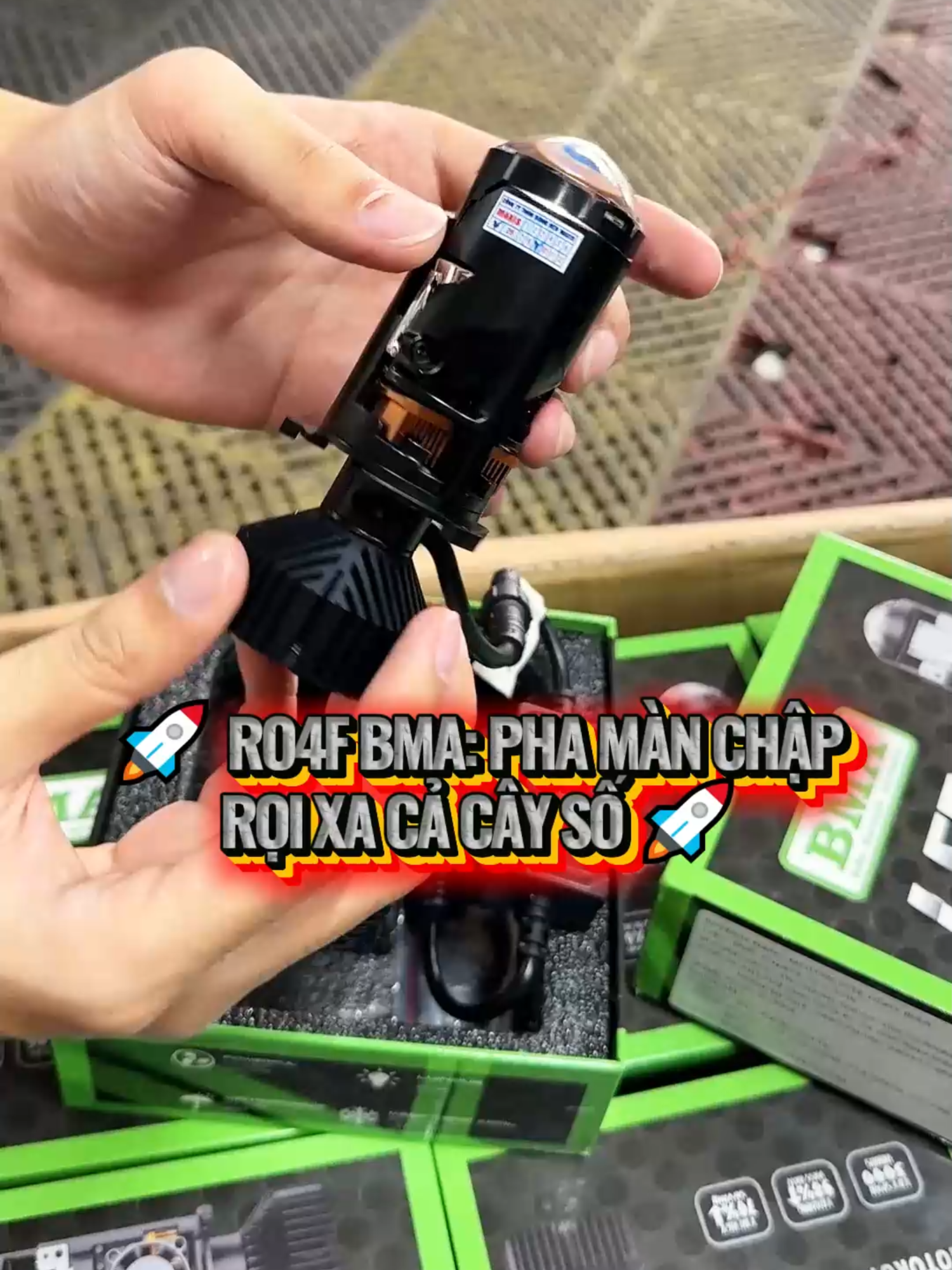 Hàng siêu hot R04F BMA đỉnh cao công nghệ sáng #zedlight #r04f