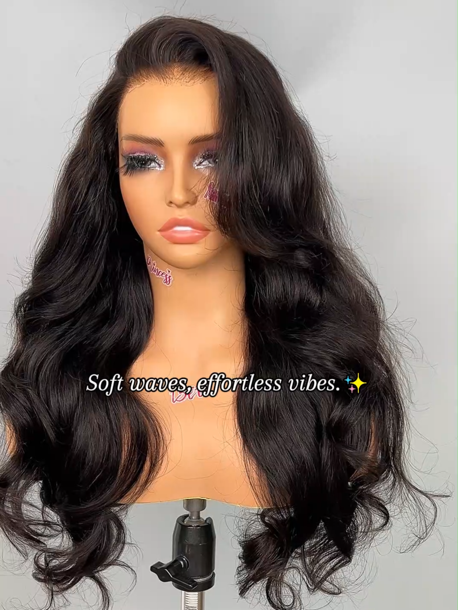 Not just hair, it’s a whole vibe.😍💕 #iseehairbeauty #halfwigtok #gluelesswig #bodywave #TikTokShopRestock