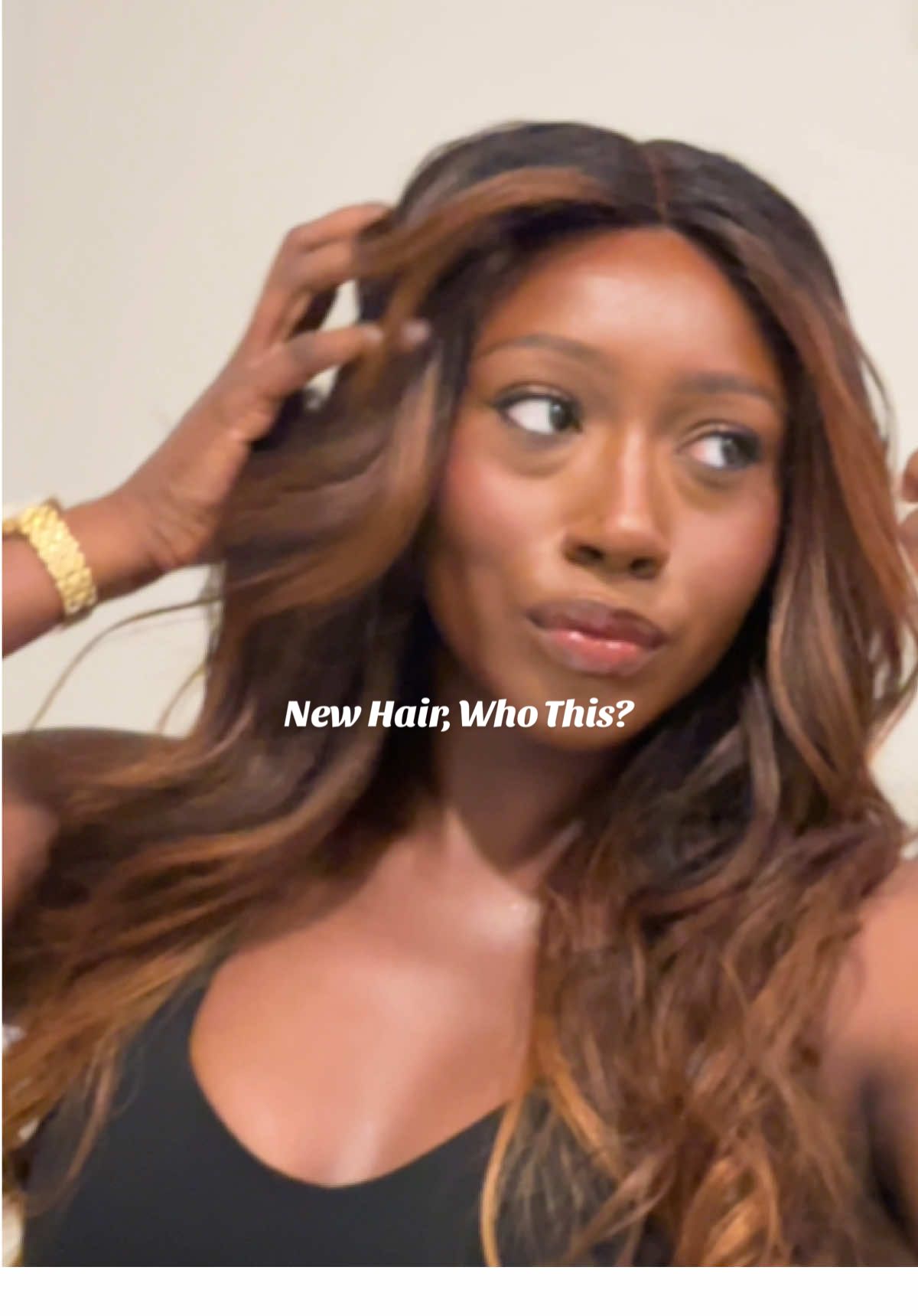 New season, new me 🍂  #CaramelSeason #AutumnGlow  Hairstylist: @Glowologist  Unit: @alipearlhair_official @alipearl_atl_shop 