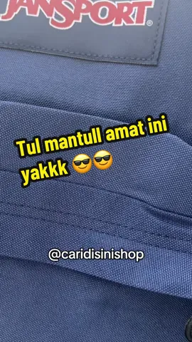 DARK BLUE MANTULLL 😎😎 #promoseruweekend #videoviral #jansport #premium #masukberandafyp 