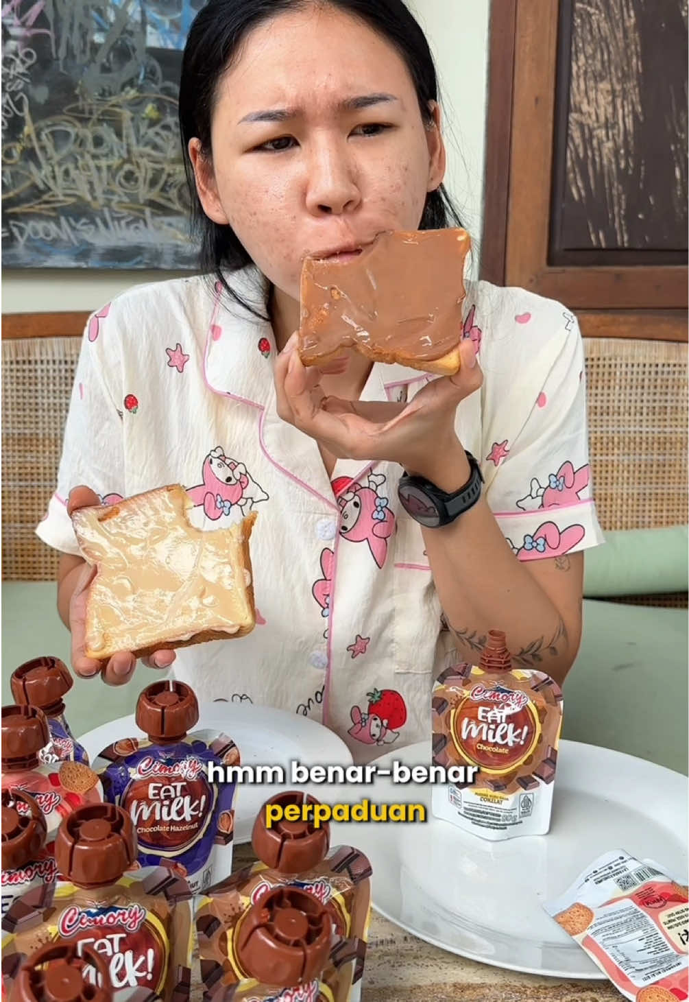 ROSU adalah lifehack terlove it buat Kak King yang gak suka ribet ini 🥰 #RotiIsiSusu
