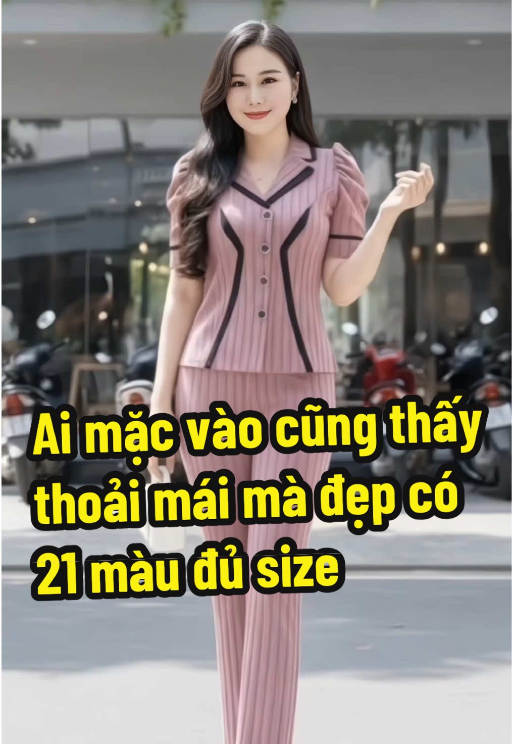 Đang hot quá chị em trung niên ơi, set bộ này vừa che khuyết điểm siêu khéo vừa tôn dáng cực đỉnh, có tới 21 màu, đủ sai từ 44 đến 70 cân #setbotrungnien #thoitrangtrungnien #setdo #dobotrungnien #setbo 