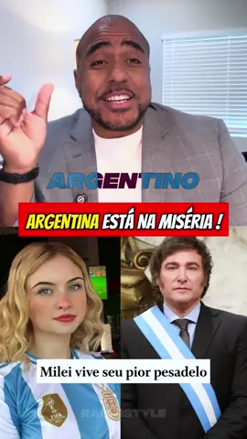 Javier Milei quebrou a Argentina #raiamsantos #raiam #argentina #javiermilei #politica 