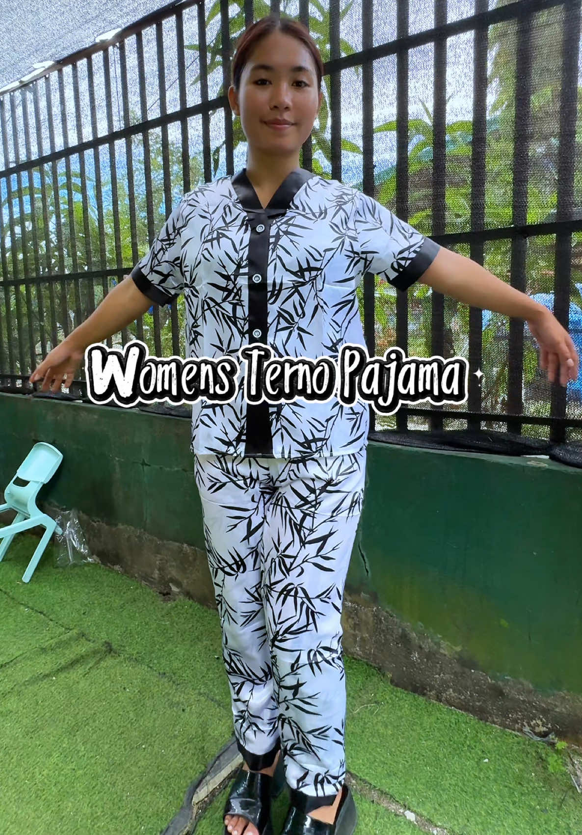 Silky Terno Pajama Set  ✅Very Sliky and Comfortable  ✅Available In M, L, XL and XXL  ✅Perfect Partner for Bedtime #pajamaset #ternopajama #pajamas #silkypajamas #sleepwear @MANIO.PH 