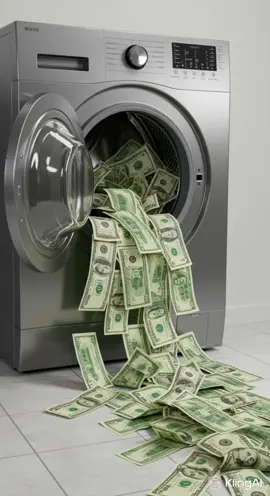 Money bursting out from the washing machine 💸✨ bills spinning, tumbling, and overflowing like a never-ending cycle of wealth and abundance 🌊💰. #moneytrain #goldenwealth #돈다발 #wealthvibes #moneymoneymoney   