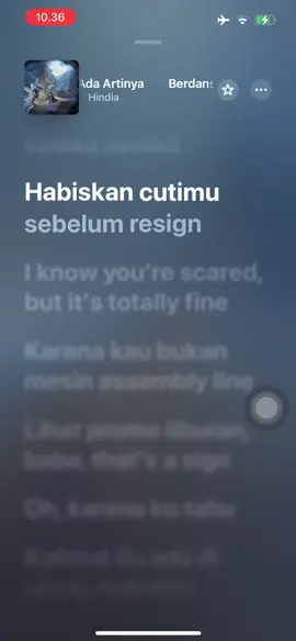 @Hindia #4u #berdansalahkaririnitakadaartinya 