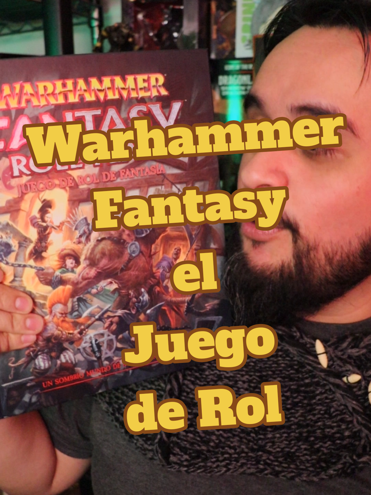 Respuesta a @tysontigershark Qué bueno que te interesó saber de este juego de rol, porque además es de lo más reciente que ha comenzado a publicar Devir en español. Las mecánicas son muuuuuy distintas de lo que acostumbramos con Dungeons and Dragons, pero estoy seguro de que les puede gustar. ¿Qué opinan? . #warhammer #warhammerfantasy #dnd #juegosderol #librosderol 