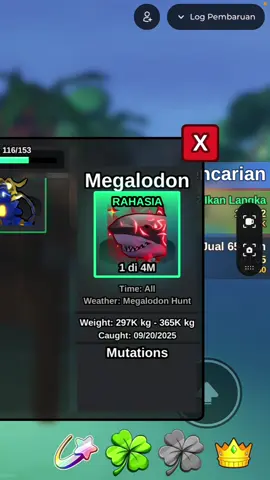 Pulang duluan guys dari lautan 😛 #roblox #jjroblox #fishit #megalodon #robloxtrend 