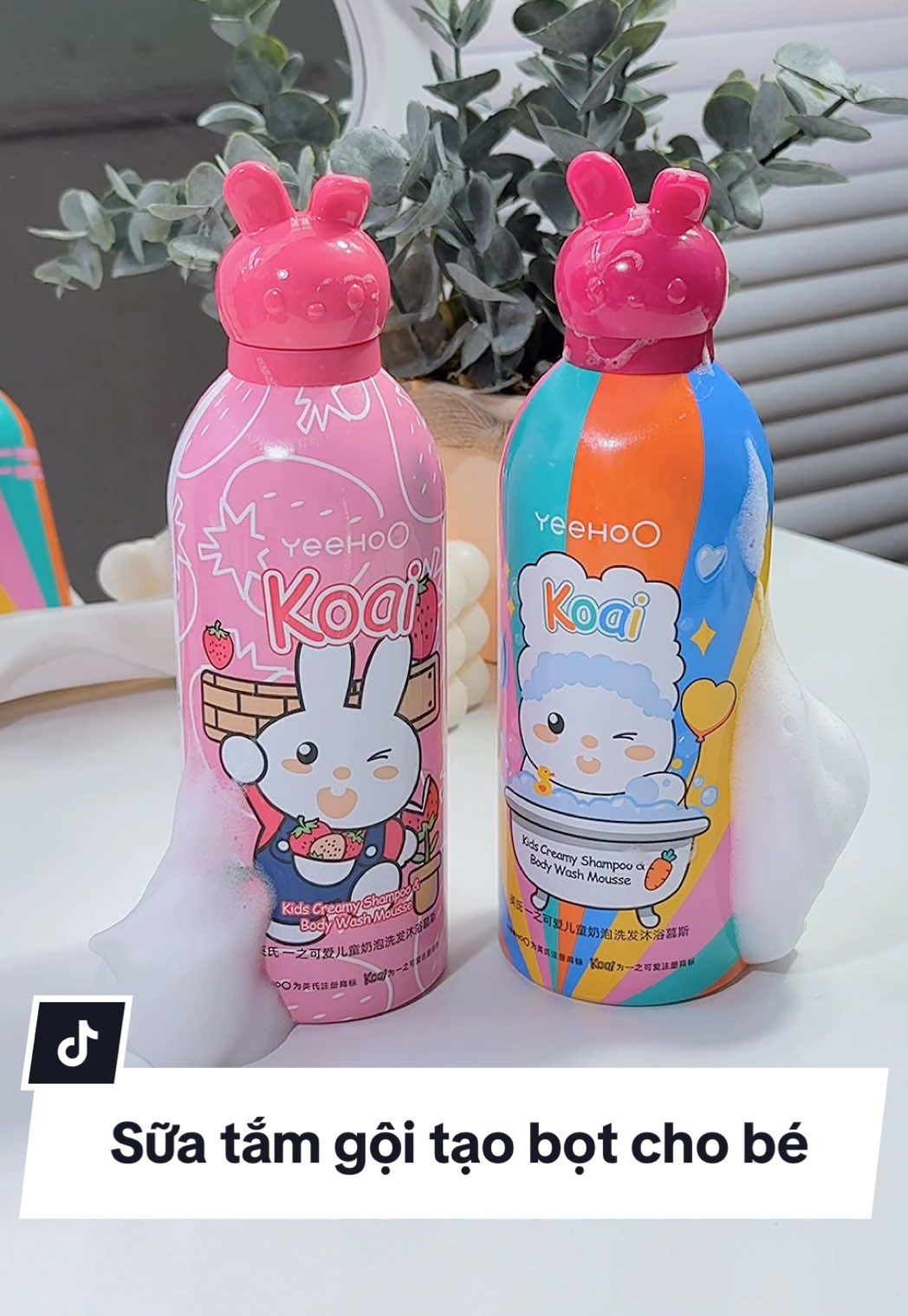 Mấy bé nhỏ thích mê loại sữa tắm gội này nè #suatamgoitreem #suatamgoitaobotkoai #suatamgoikoai #reviewcamoi #koai 