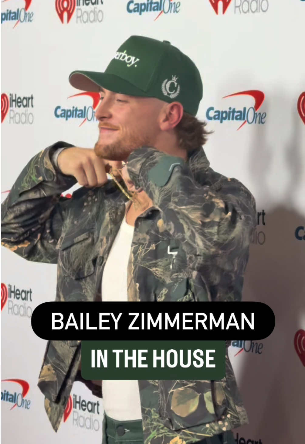 Bailey Zimmerman + Las Vegas = the perfect night 🤠✨ #iHeartFestival2025 