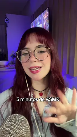 5 min para 😴😴 #asmr #amsrtriggers #foryou #relaxingasmr 