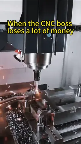 Whose fault?CNC operator or programmer?#cncmachine #cnc #factory #cncmachining #catmeme 