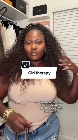 I would say I need a vacation too but I guess that would be a stretch 🫠  #girltherapy 