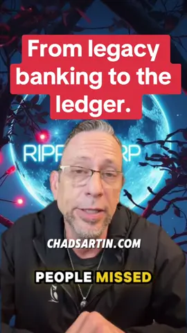 From legacy banking to the ledger. #cryptobullrun #rptoday #xrpnews #rpupdate #xrp     