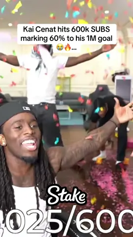 Kai Cenat hits 600k SUBS marking 60% to his 1M goal 😭🔥… #kaicenat #mafiathon #mafiathon3 