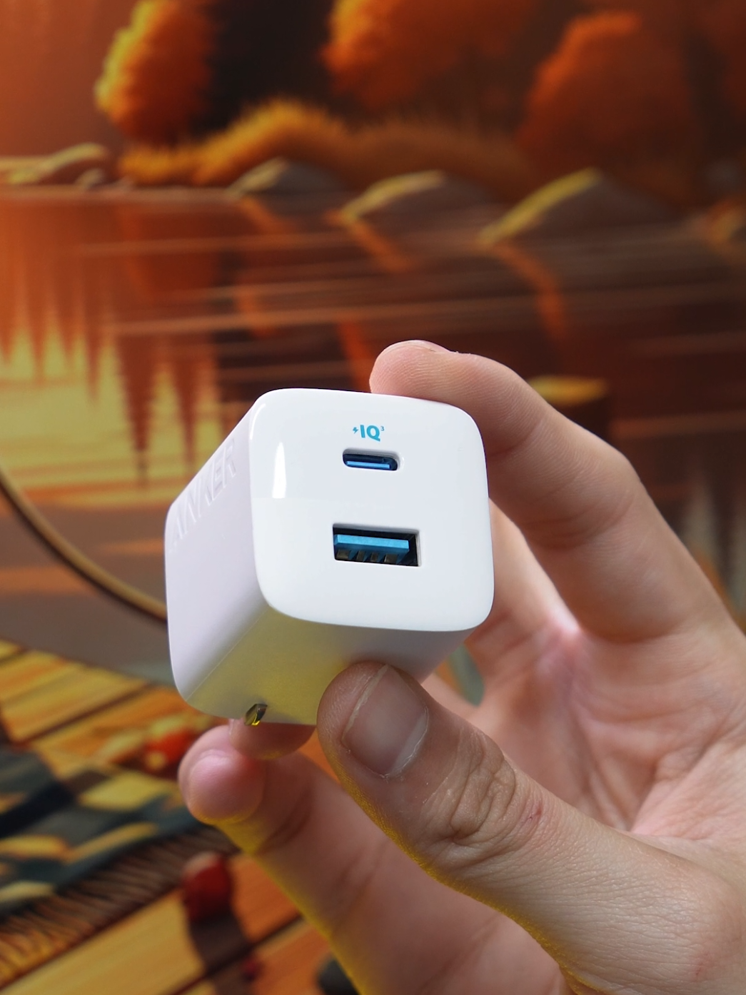 Cốc sạc nhanh 2 cổng Anker 323 33W A2331 #xuhuong #thanhcongnghe #cusacnhanh #msetup #chiemtai 