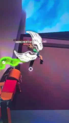 #fypシ #fyp #roblox #flamehood #funny she got stuck on the side of the building and then started running in place girlllll bye fix that internet- 😭