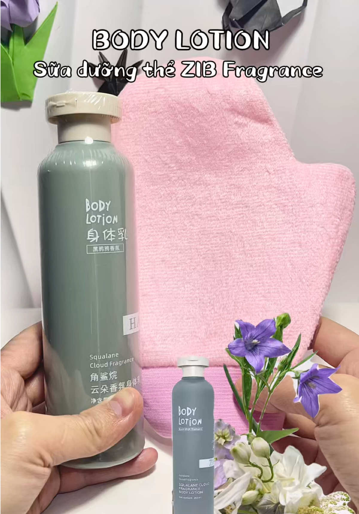 Sữa Dưỡng Thể Thay Thế Nước Hoa #duongthenuochoa #bodylition #bodynuochoa #squalanecloudfragrance #ngocngan007 