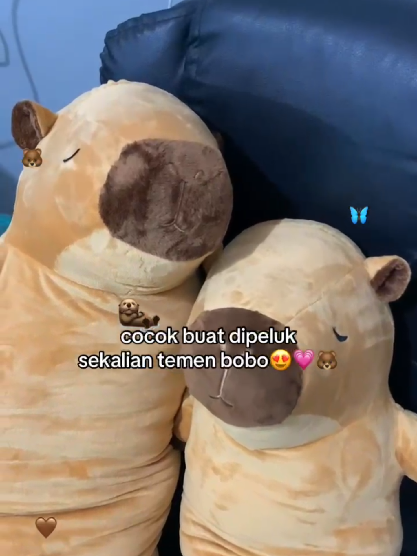 bantal guling capybara gemoi #fypdong #boneka #capybara
