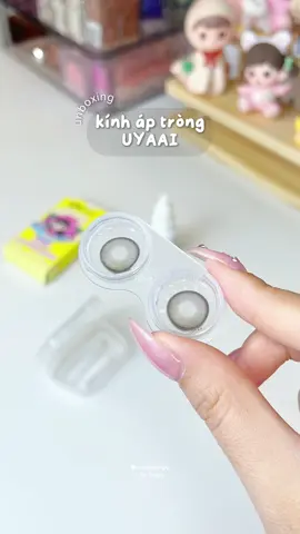 Lens xinh nè mấy nàng 👁️✨ #uyaai #uyaaicontactlense #uyaailens #contactlenses #thaothichriviu 