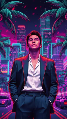 Gemini cool prompt Prompt: Create a Grand Theft Auto VI style image. Use photos and transform them into vibrant GTA-style illustrations. character should have exaggerated comic-book shading, neon tones, and Miami Vice–inspired colors (pink, purple, teal, orange). Make the background feature palm trees, nightlife, city skylines, and cars.  Ensure the style looks consistent, polished, and matches #gemini #geminiprompt #tiktok ##geminiai #เทรนด์วันนี้ 