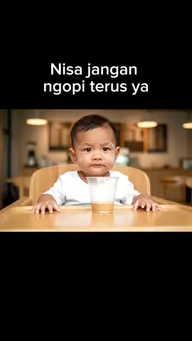Nisa kurang kurangin ya ke coffee shop. Request nama bisa japri ya. Peringatan: Video ini hasil AI 🤖 || Hanya fiksi & komedi aja guys 😂 #veo3 #googleveo3 #ai #babyai #bayilucu