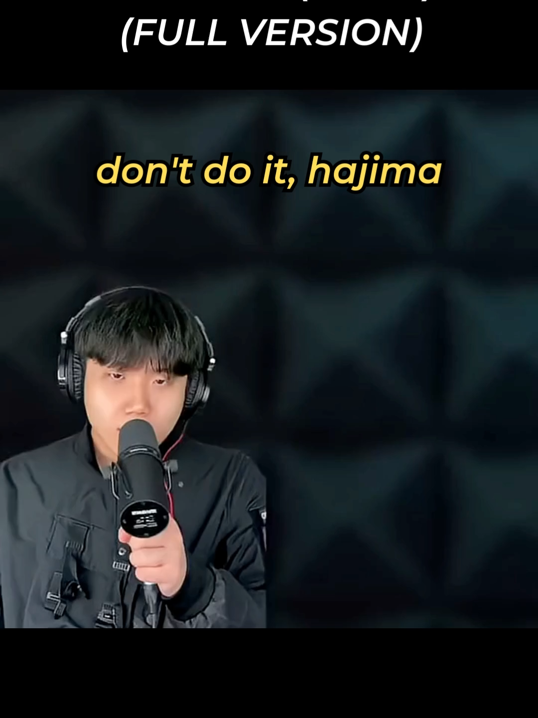 don't do it, hajima. (i made a full version) og: @korean_hamin #dontdoithajima #korean #rnb