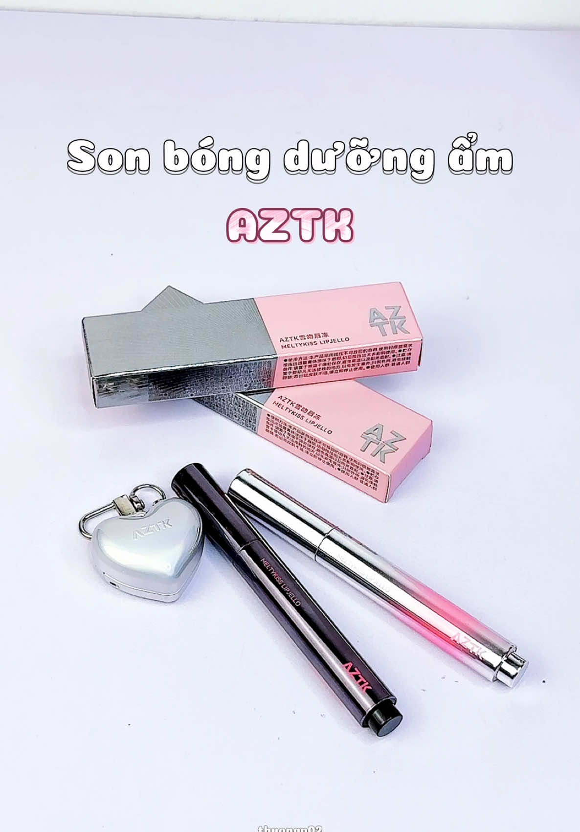 Son bóng dưỡng ẩm AZTK #aztk #sonduong #sonaztk #sonbongaztk #xuhuong 