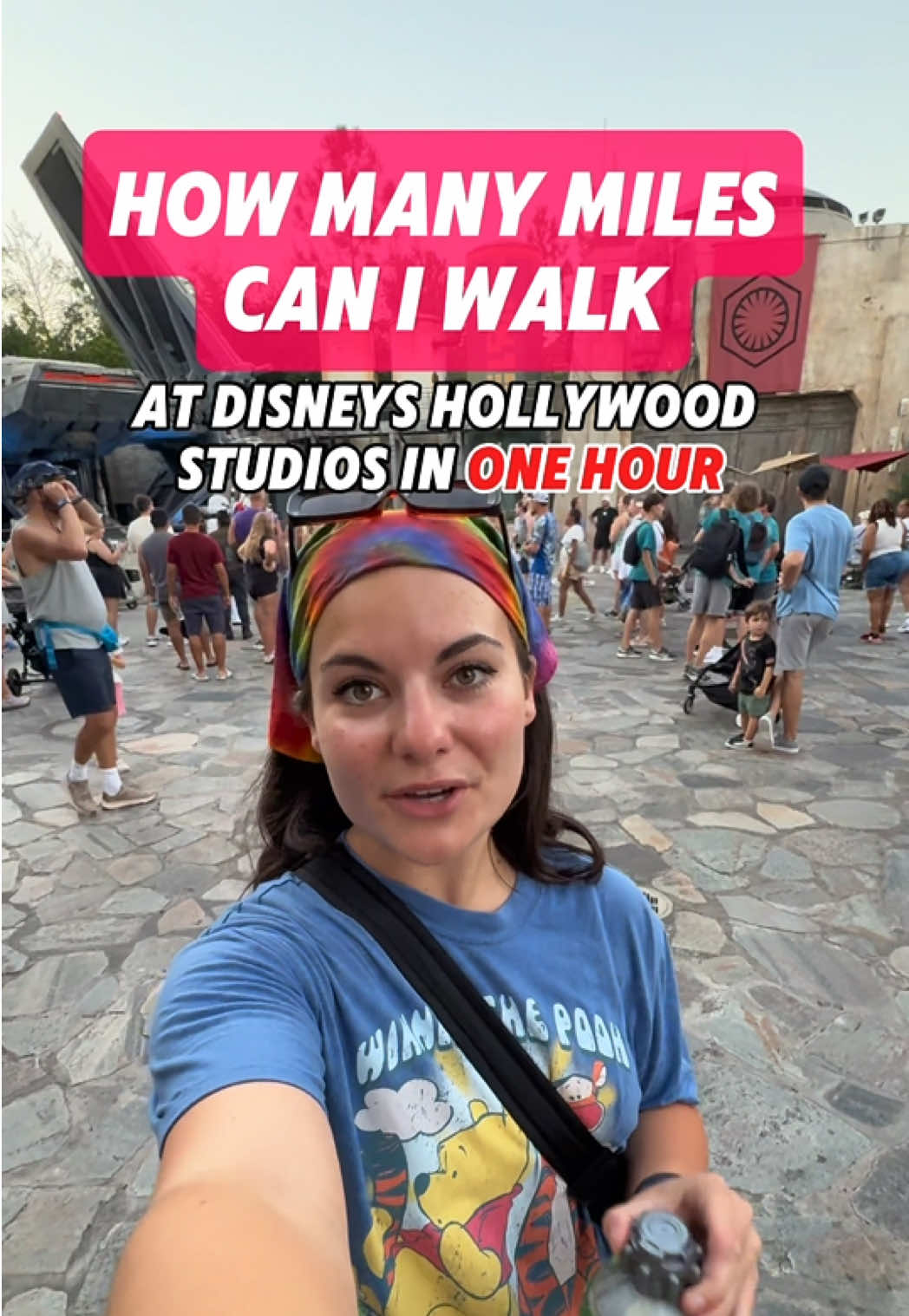 How many miles can I walk in just 1 hour at Disney’s Hollywood Studios? (comment your guess)  let’s see if I can hit my goal of 2 miles! 🎬✨  #hollywoodstudios #disneyworld #disneychallenge #challenge #challengetok