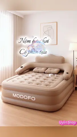 Tặng gối + bơm hơi điện có tựa lưng #nembomhoi #nemhoigapgon #tiktokshop #tiktokviral 