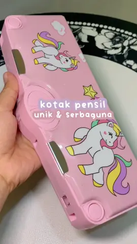 pencil case multipurpose 🦄 #kotakpensil #pencilcase #promoseruweekend #kotakpensilmurah #fyppppppppppppppppppppppp 