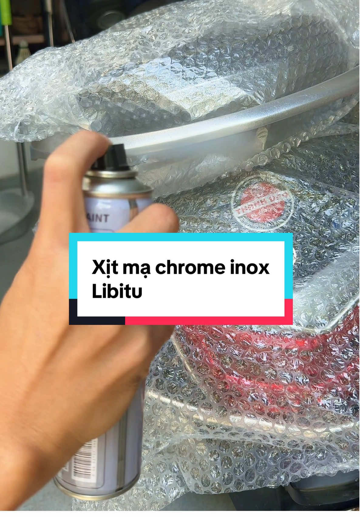 Mua được chai xịt mạ crom inox này của Libitu hay và hữu ích trong nhà nè, xịt phủ chi tiết của xe, những chi tiết rỉ sét trong nhà tắm #maidinhthuanpg #libitu #xitmacrome #xitmacrombac 