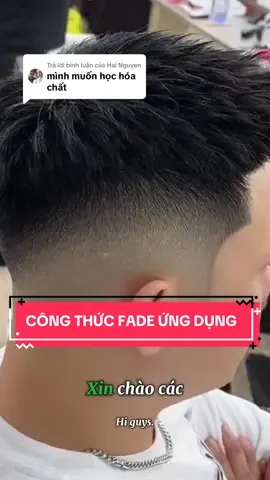 Trả lời @Hai Nguyen Tặng bạn công thức fafe ứng dụng trong tóc Nam. Nguồn -st- #hocnghetoc #hoccattoc #daycattoc #daynghetoc #tranvanphu      