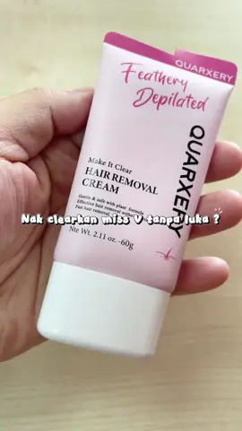 Pakai hair removal ni dah tak sakit lagi. Bulu pun senang je nak tercabut. Nak cabut bulu ketiak pun dah senang guna ni je.  #hairremoval #hairrwmovalcream #CapCut 