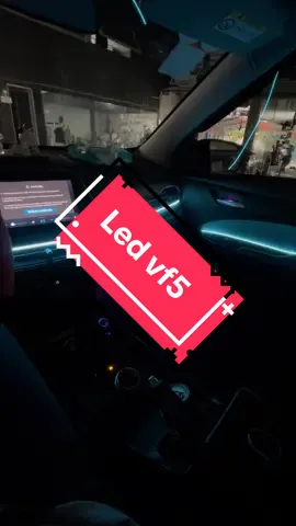 Led nội thất + yên ngựa vf5 #auto66 #vinfast #vf5 #vf5plus #heriogreen 