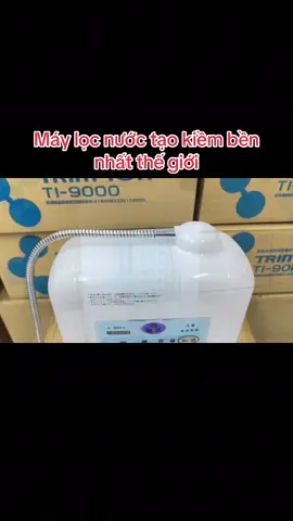 Máy lọc nước tạo kiềm Trim ion Ti-9000. Bản nội địa Nhật, điện 100 V. Đây là mẫu máy được mệnh danh bền nhất thế giới. #locnuoctaokiem #ionkiem #maylocnuoc 